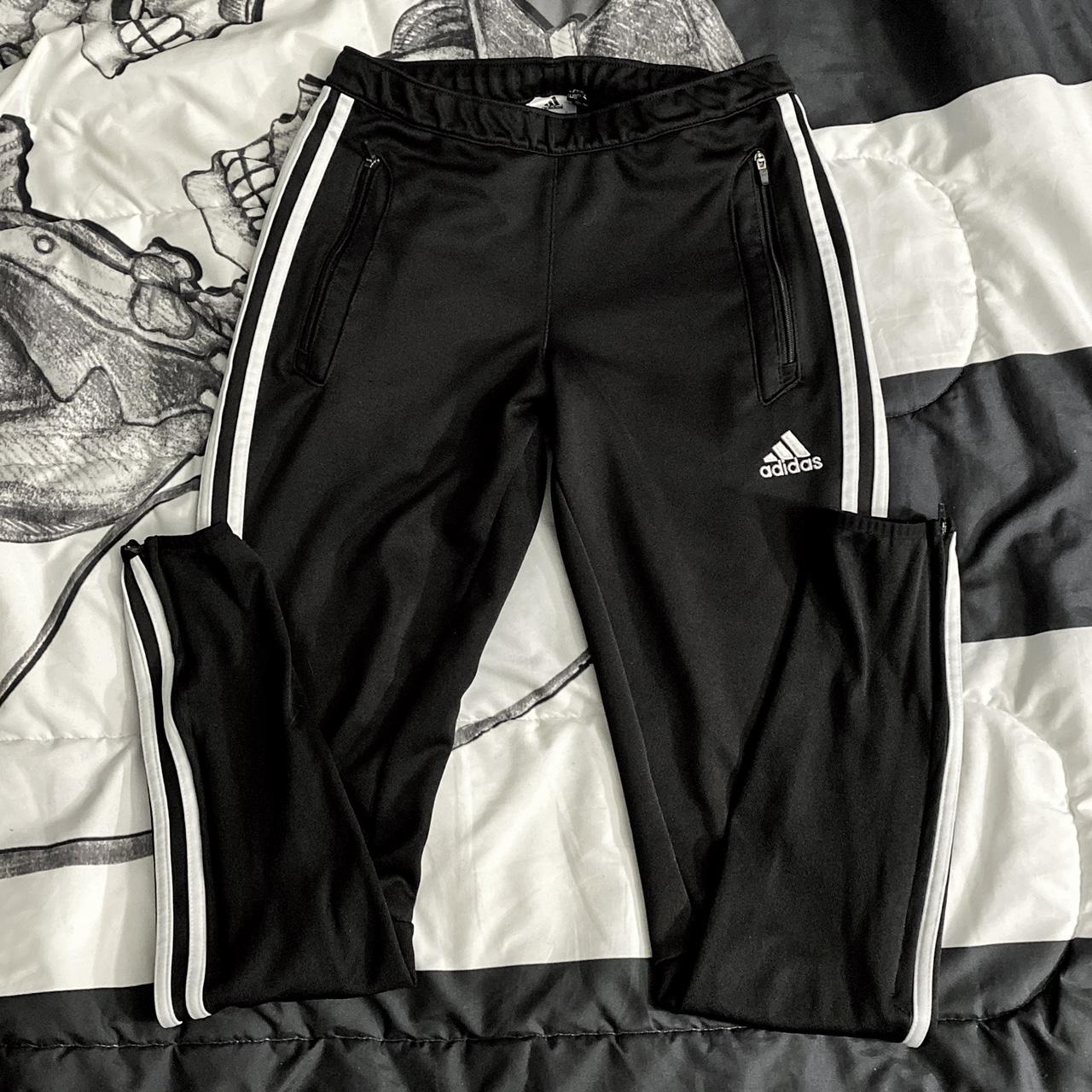 adidas nylon pants women depop