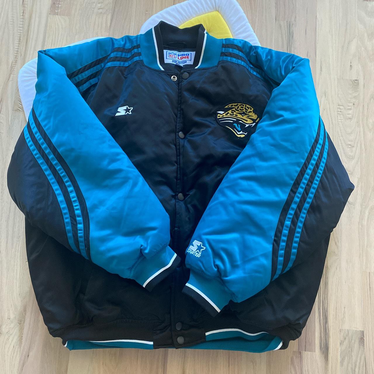 Vintage 90's Jacksonville Jaguars Starter Puffer - Depop