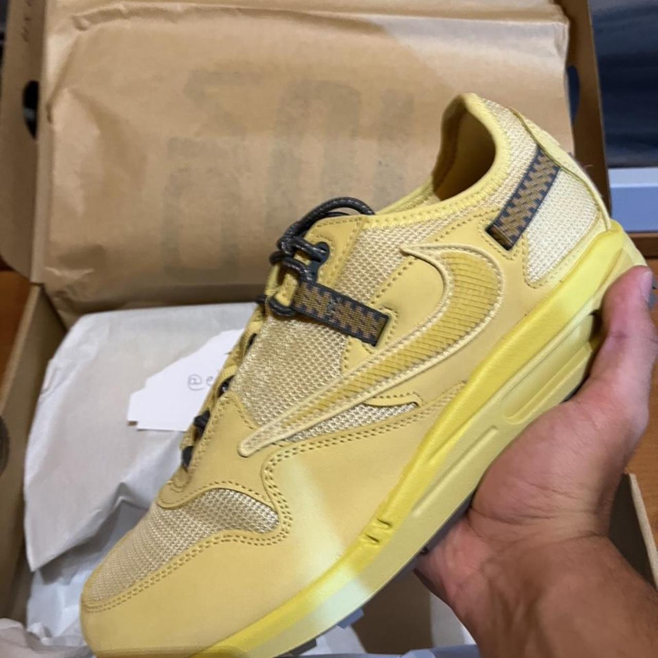 travis scott air max 1 yellow