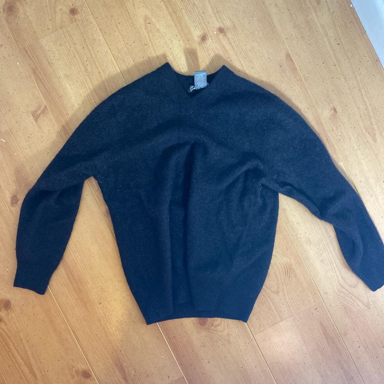 Marcus law 100 percent cashmere grey jumper. In good... - Depop