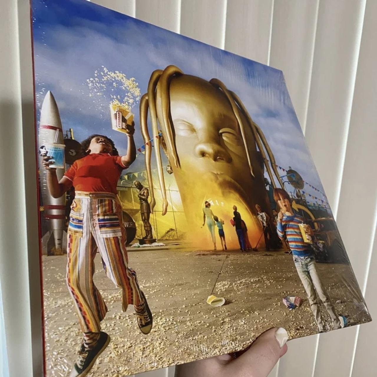 Framed Travis Scott Astroworld Vinyl Album Art – Coles Best Buys