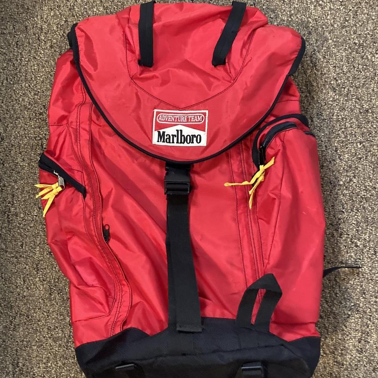 Marlboro factory vintage backpack