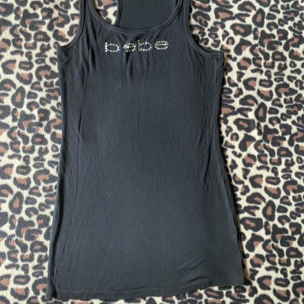 Product Image 1 - Vintage bebe mini dress. Black,