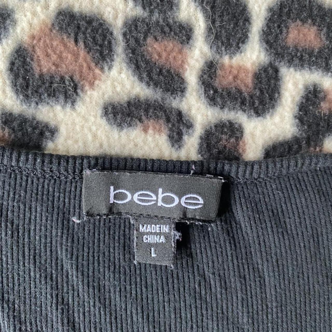 Bebe Women's Black and Silver Dress (3)