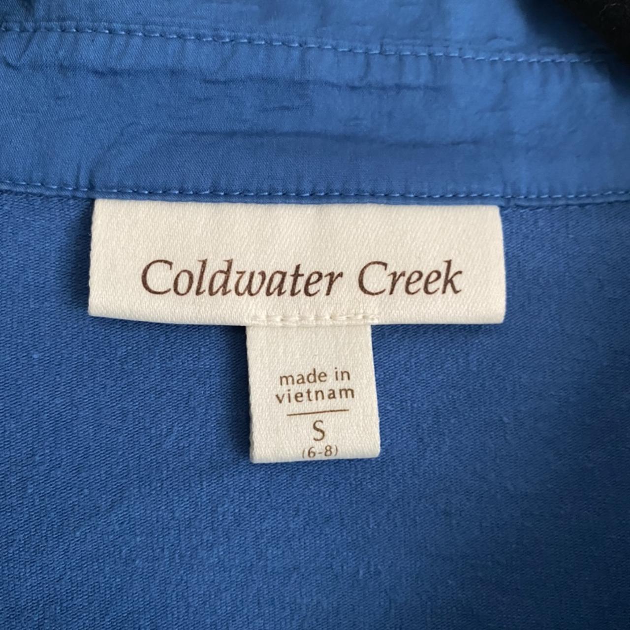 Coldwater Creek Women's Blue Blouse (3)