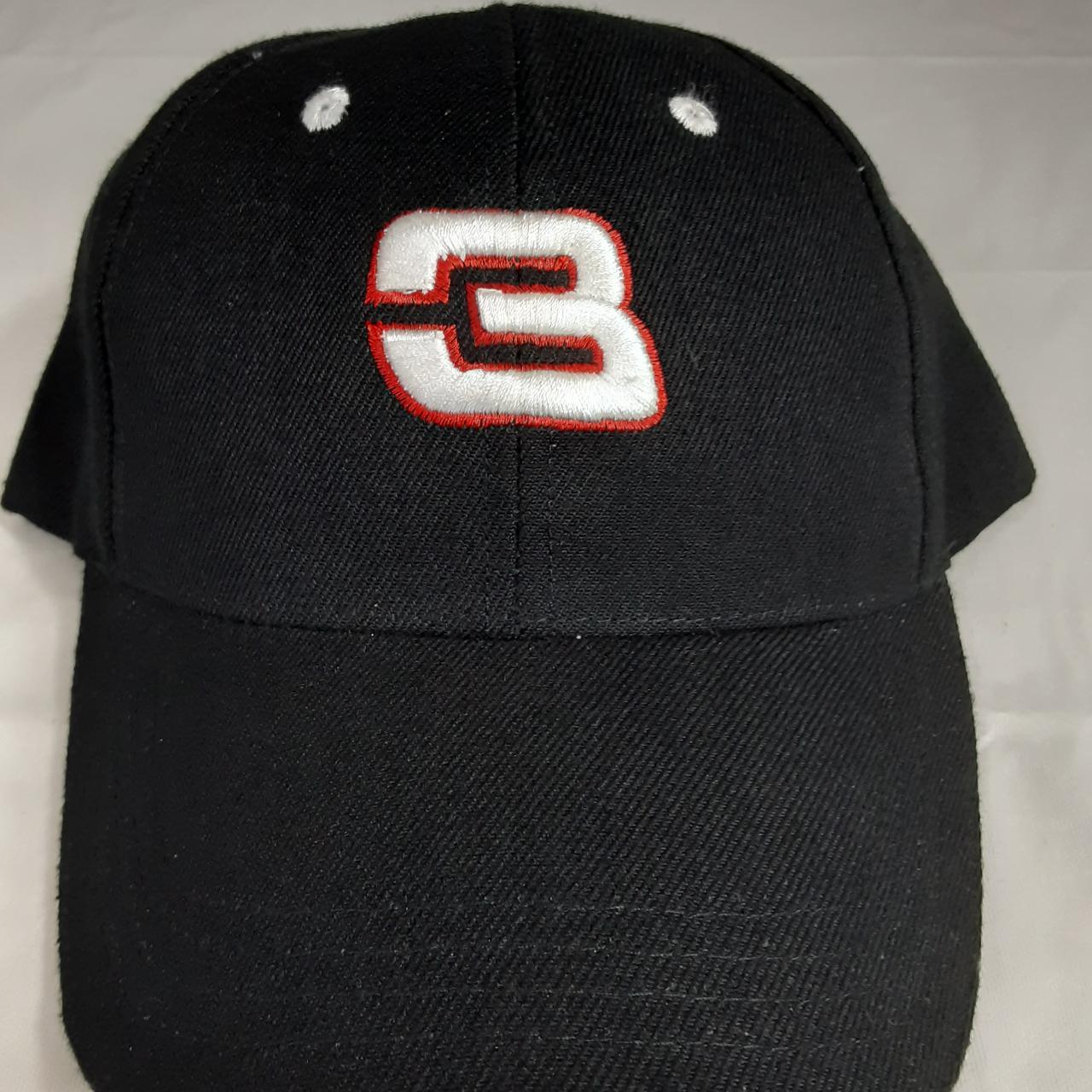Men's Black and Red Hat