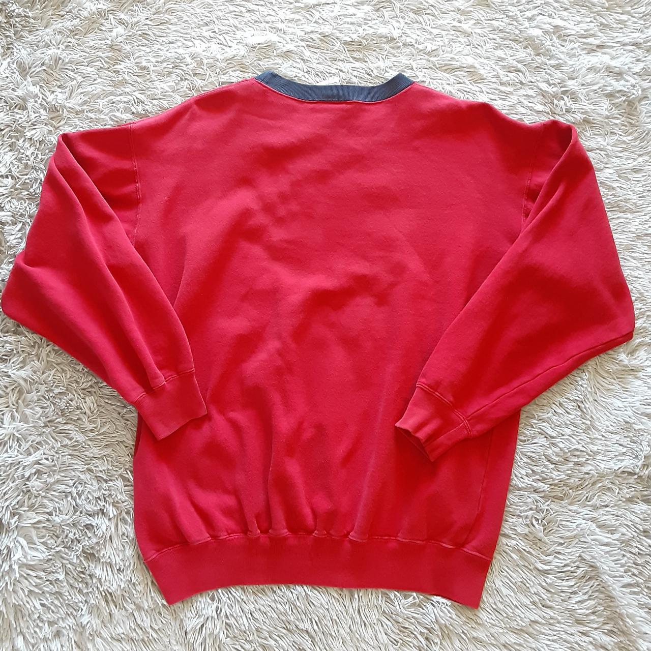 Vintage 90s Tommy Hilfiger Sweatshirt Women's (Size... - Depop