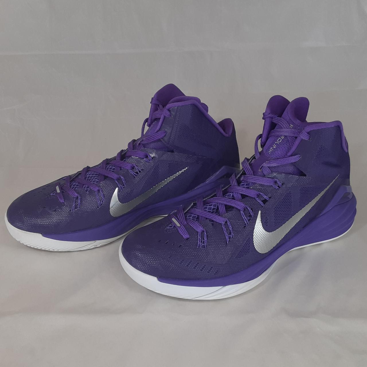 Nike Hyperdunk Lunarion Purple Mids Shoe Sneakers... - Depop