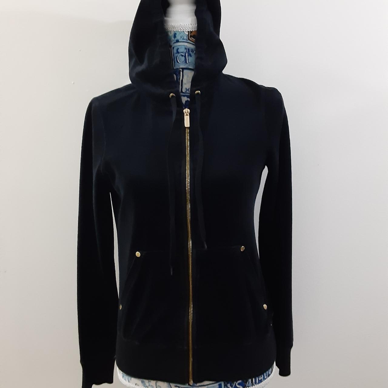 Calvin Klein Zip Up Hoodie Jacket. Velour Women's... Depop