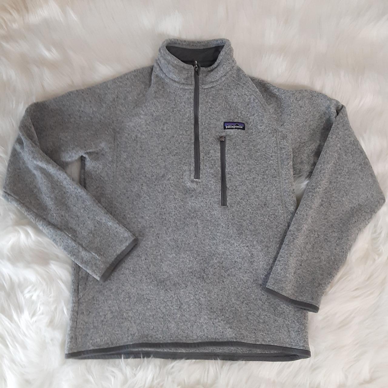 Patagonia Men's Better Sweater, Size Small, Grey &... - Depop