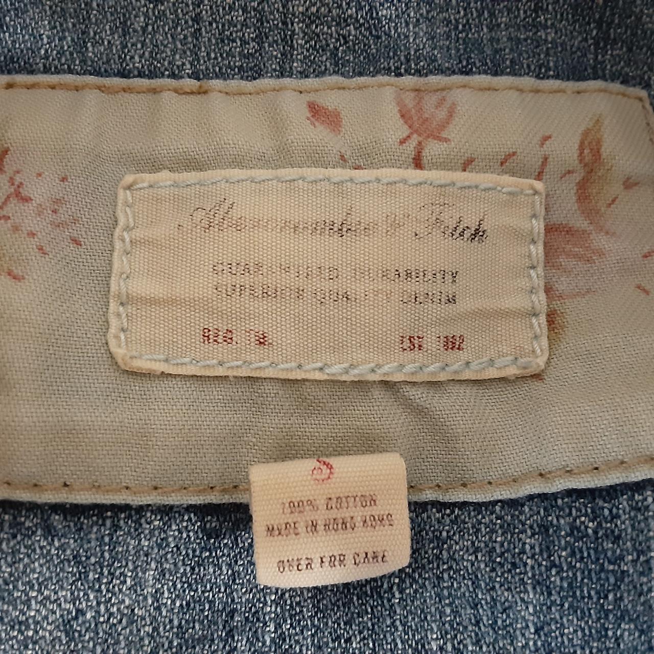 Abercrombie & Fitch Denim Vest, Vintage Women's Size... Depop