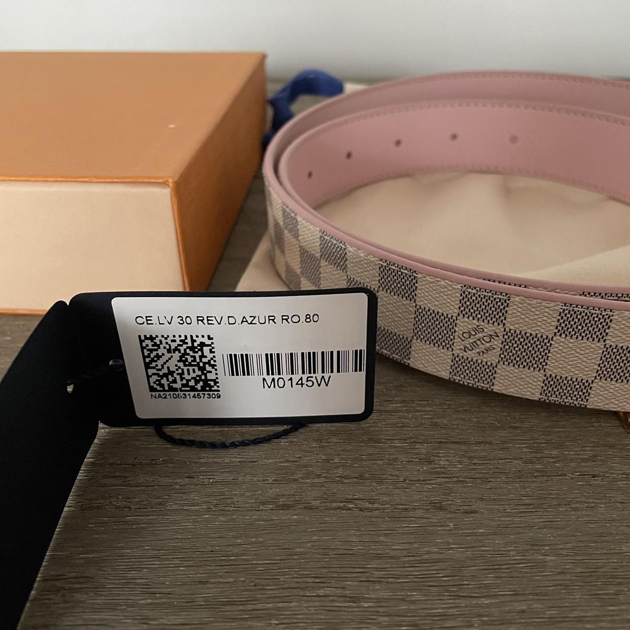 Authentic Louis Vuitton reversible belt - Depop