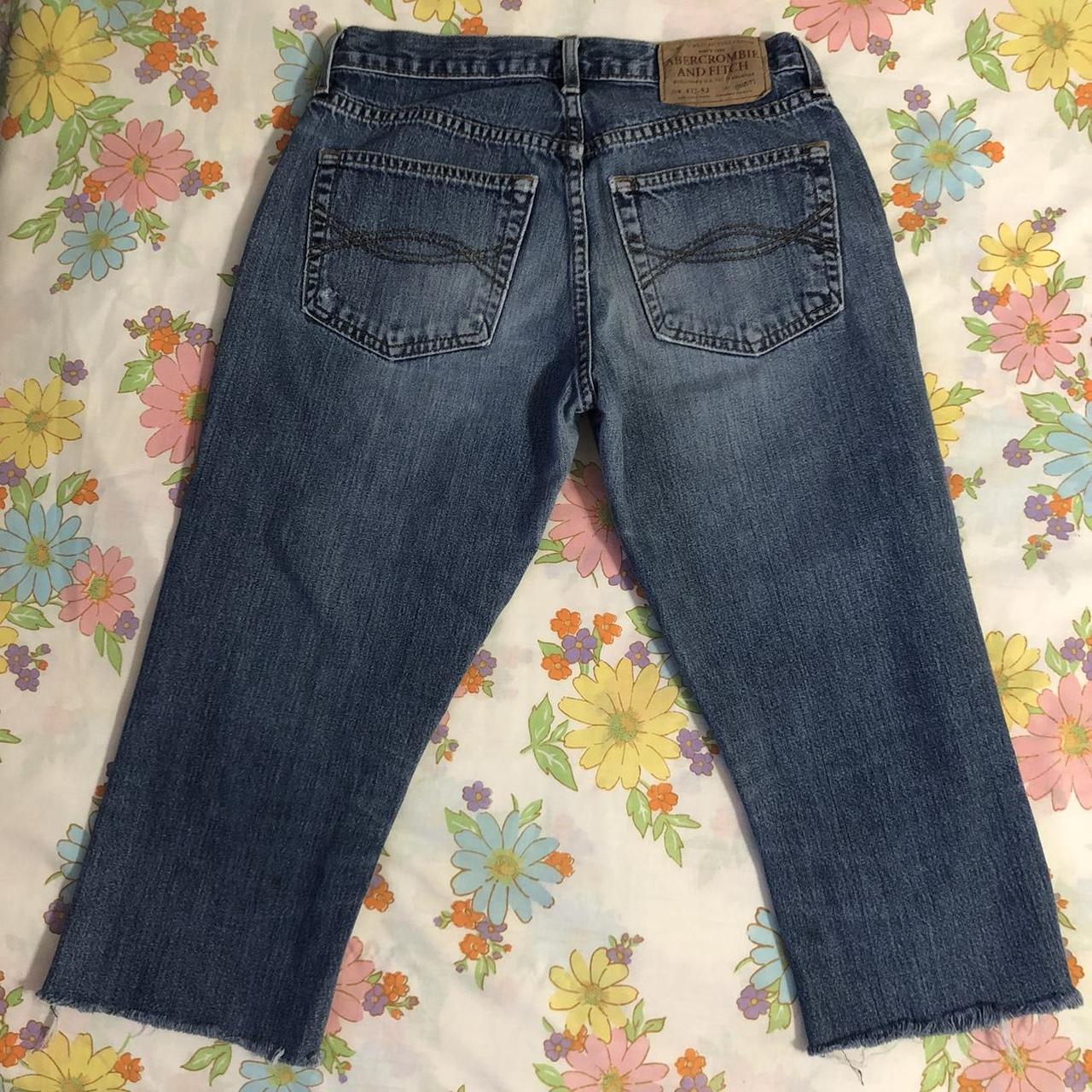 Abercrombie & Fitch Women's Blue Jeans | Depop