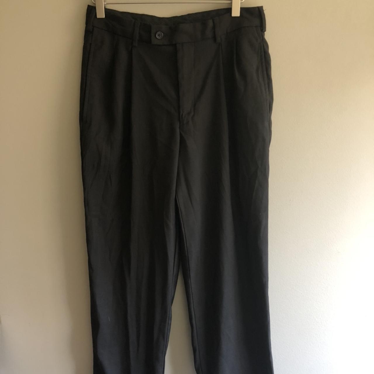 Thrifted Black Trousers #trousers #blackpants... - Depop