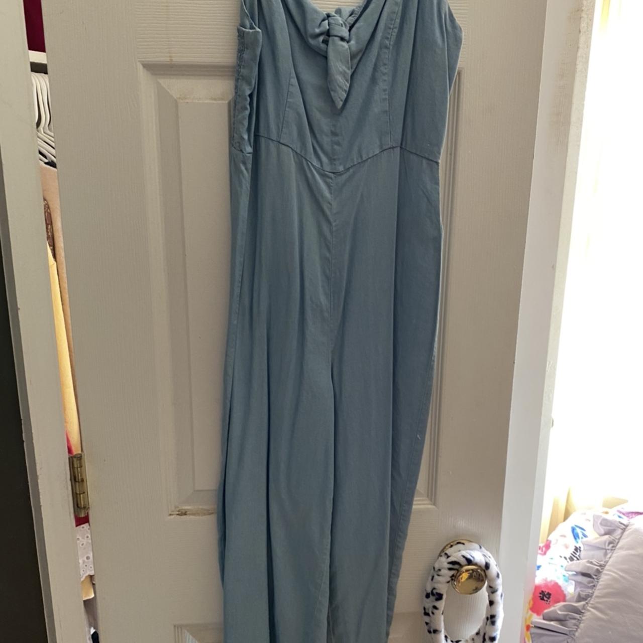 Old Navy Women's Blue Dress | Depop