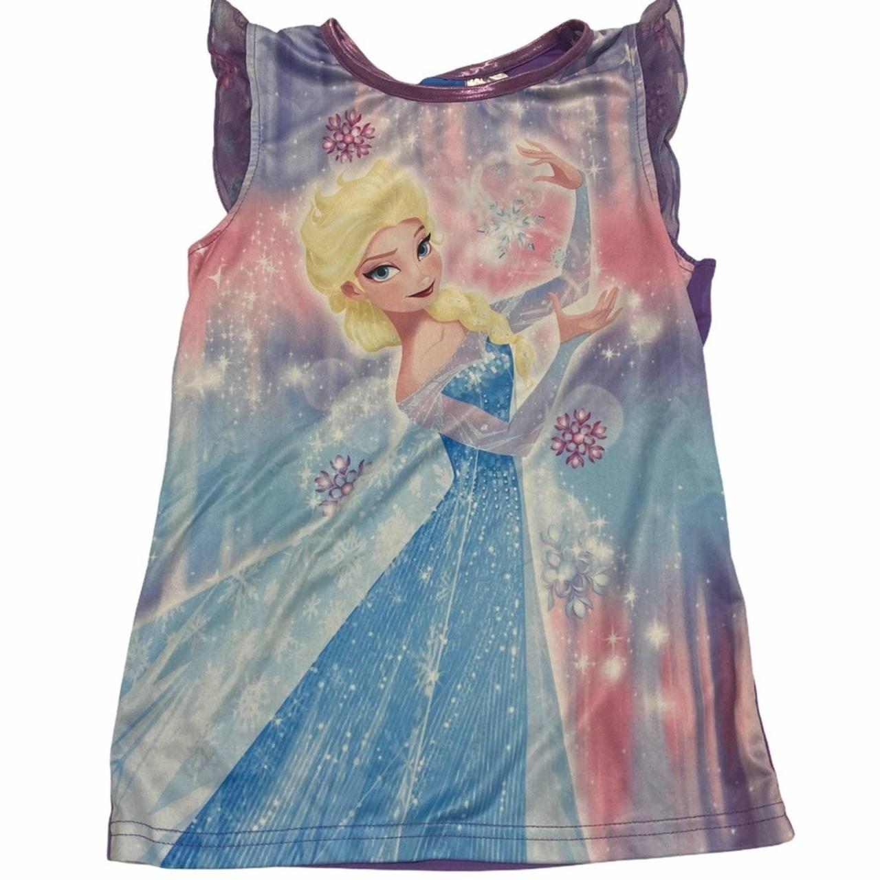 Girls Pajamas Disney's Frozen Elsa Sleep Dress... Depop