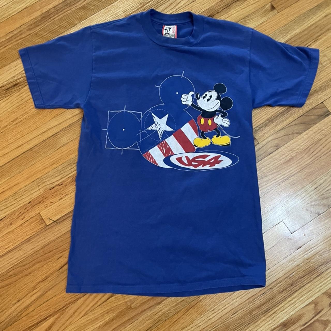 Vintage Mickey Mouse USA Disney Designs... - Depop