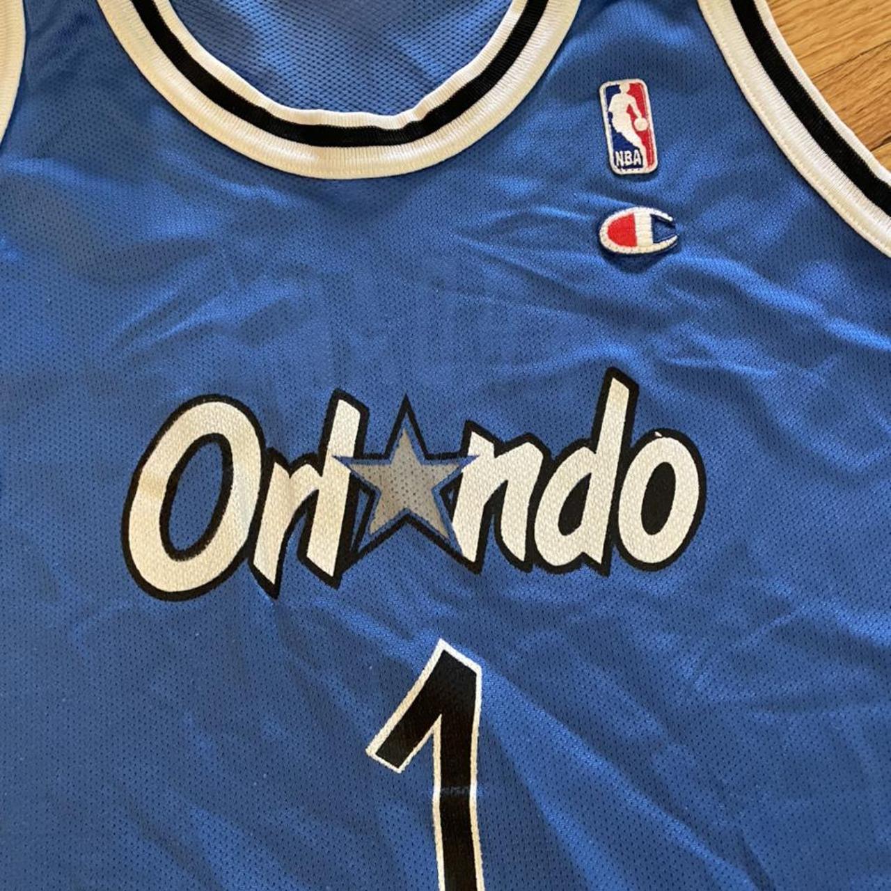 90s Penny Hardaway Orlando Magic Home Jersey. - Depop