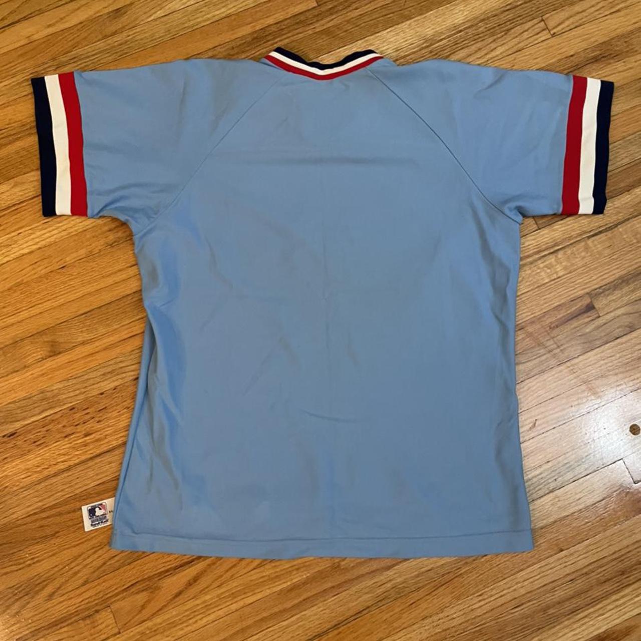 Vintage 80's St Louis Cardinals Powder Blue Sand - Depop