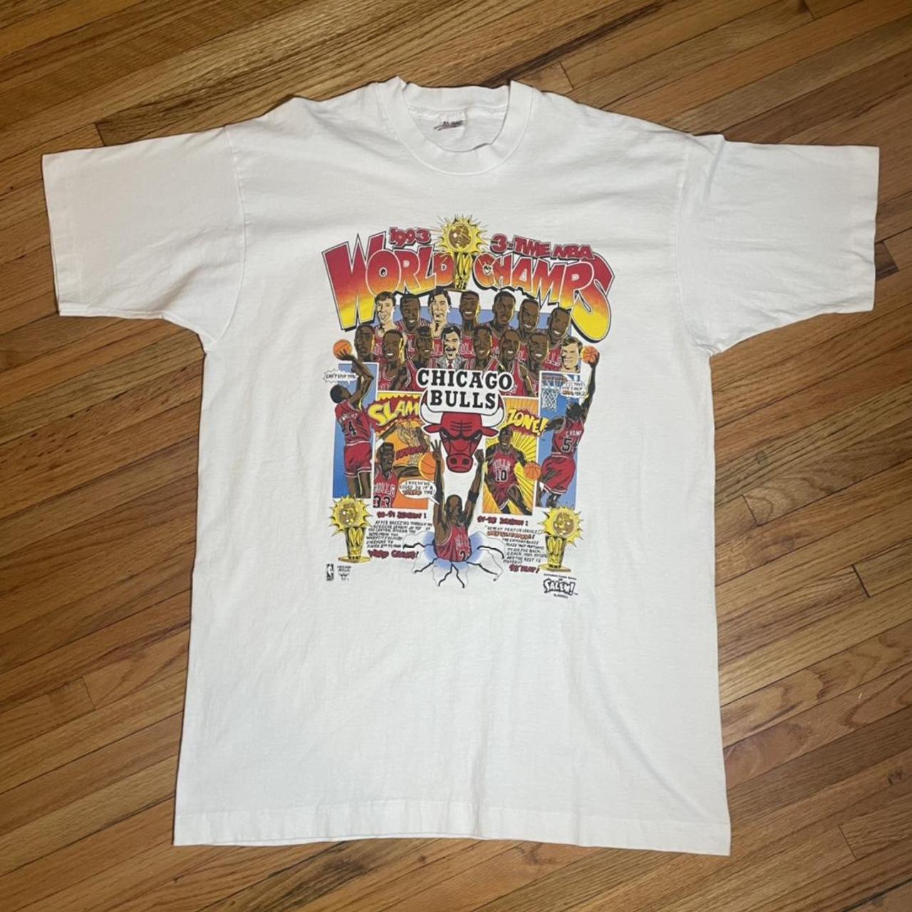 Vintage Chicago Bulls '93 World Champions T-Shirt