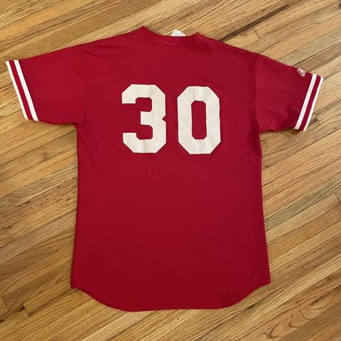 Vintage 1980s Majestic MLB Phillies Jersey Size: - Depop