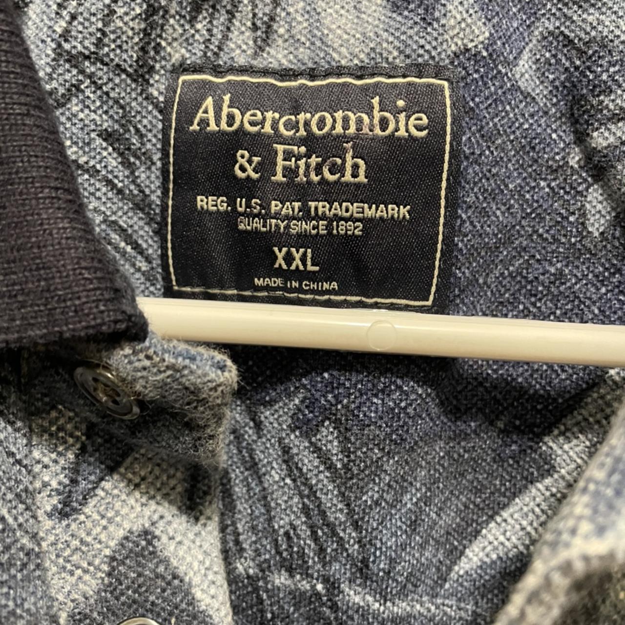 Abercrombie & Fitch Men's Blue Polo-shirts | Depop