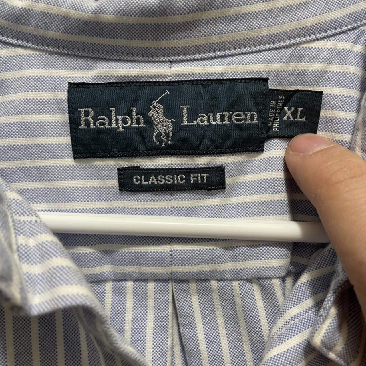 Polo Ralph Lauren Striped Casual Dress Shirt... - Depop