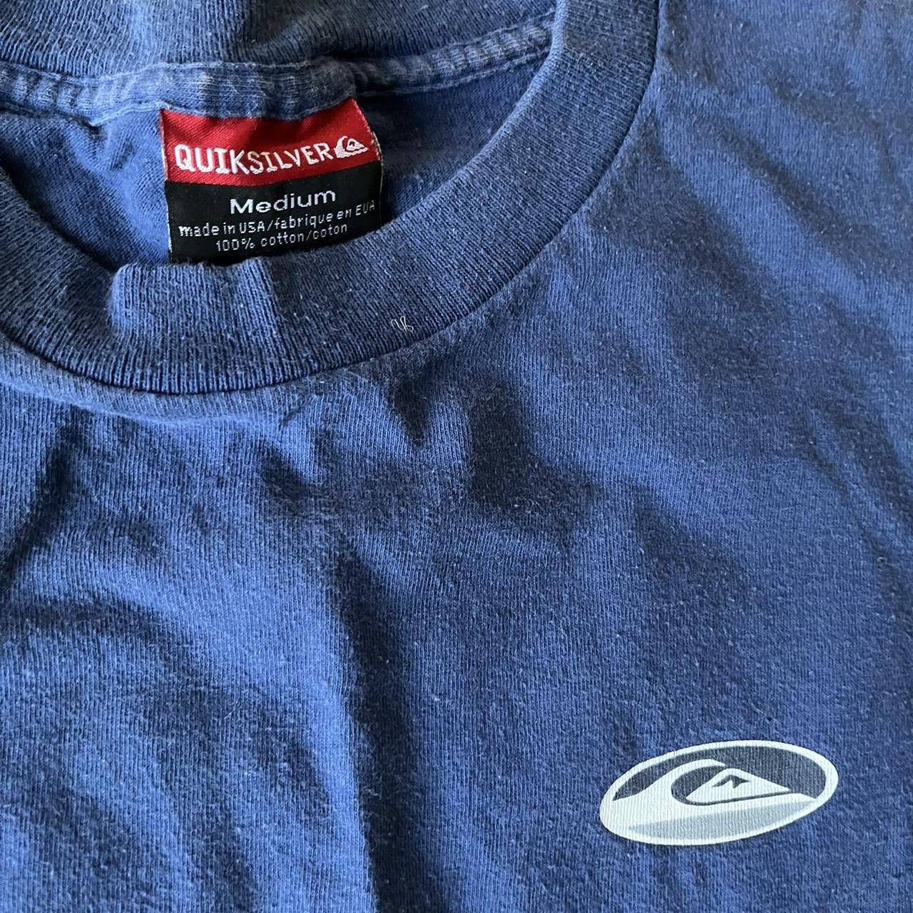 M Vintage 90s Single Stitch Quicksilver Tee no... - Depop