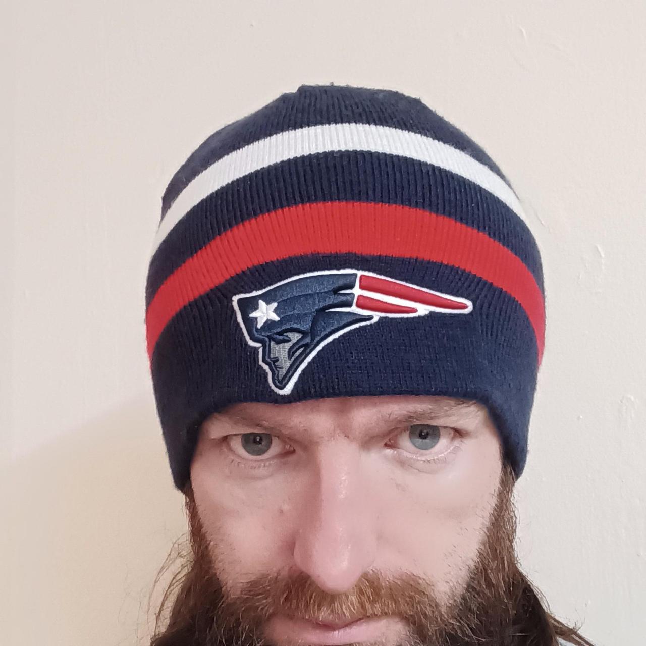 New England Patriots Beanie Hat New Era Winter Pats - Depop