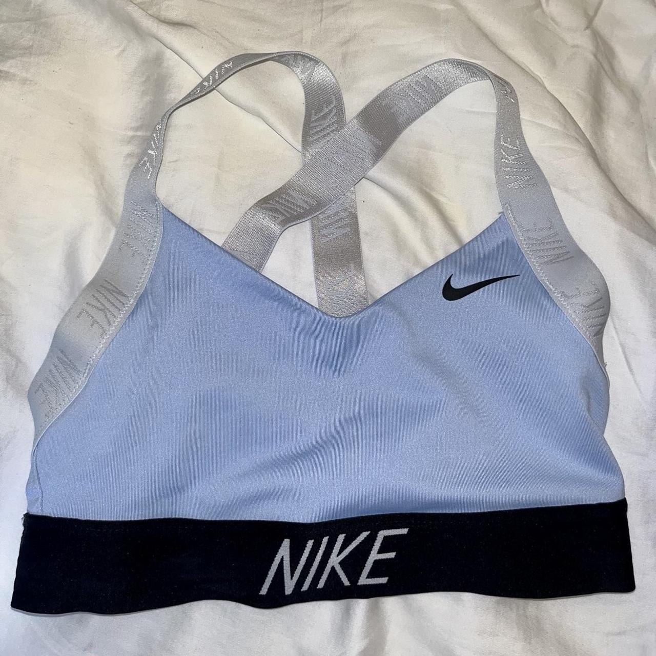 royal blue sports bra nike