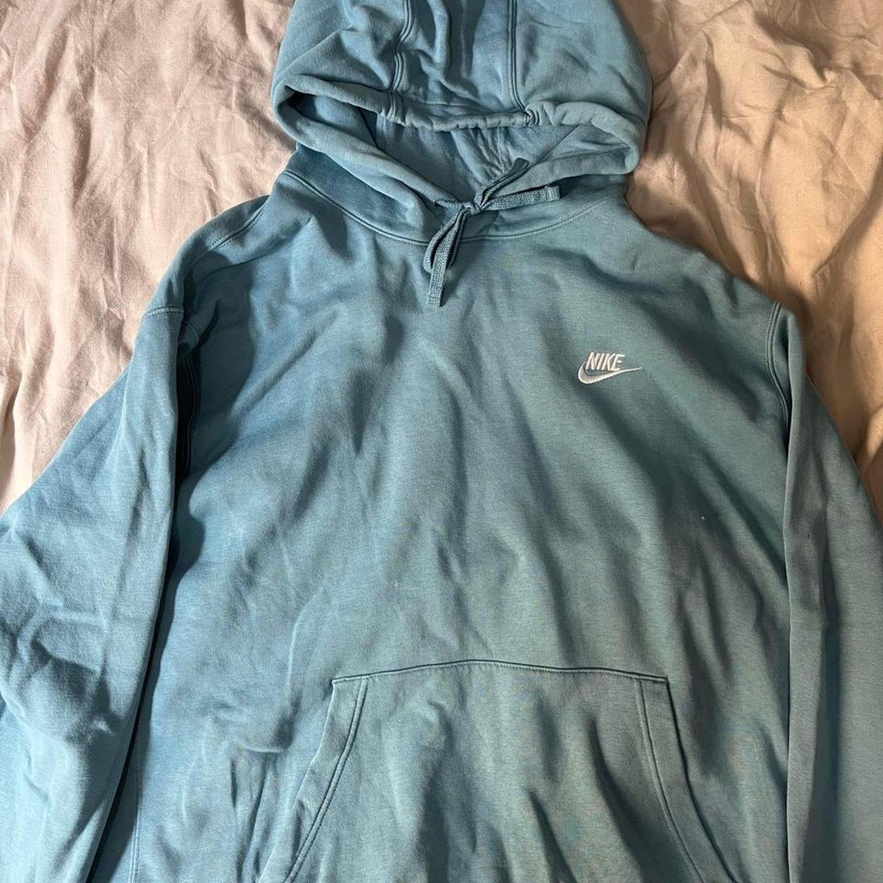 Nike hoodie Blue - Depop