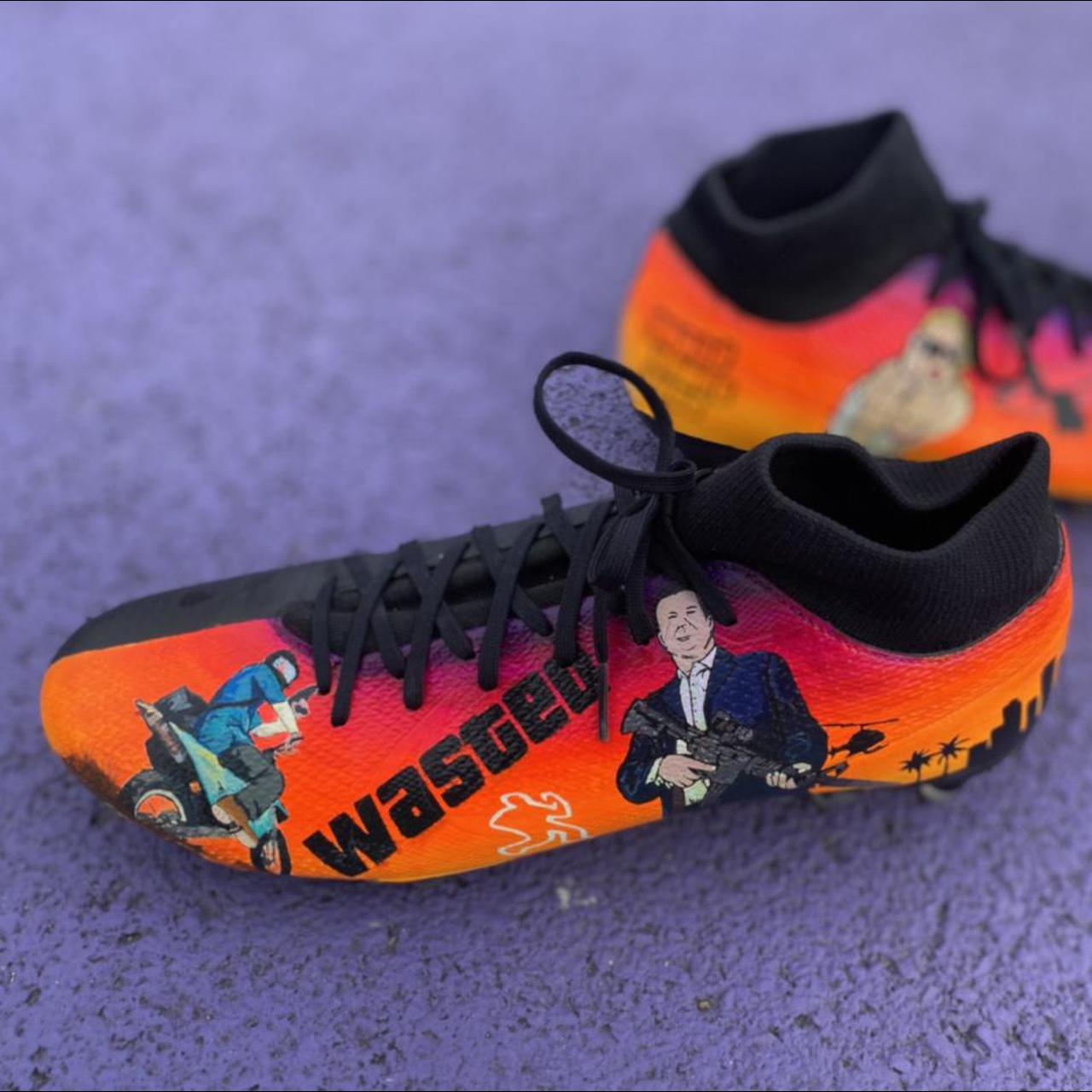 custom-hand-painted-football-boots-cleats-gta-depop