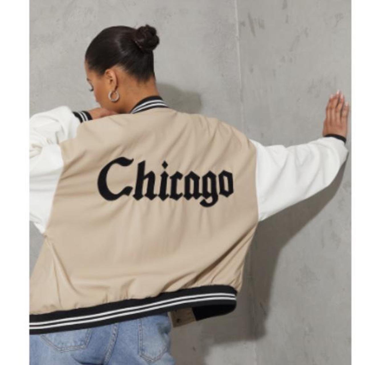 Pretty little thing varsity bomber jacket . Brand... Depop