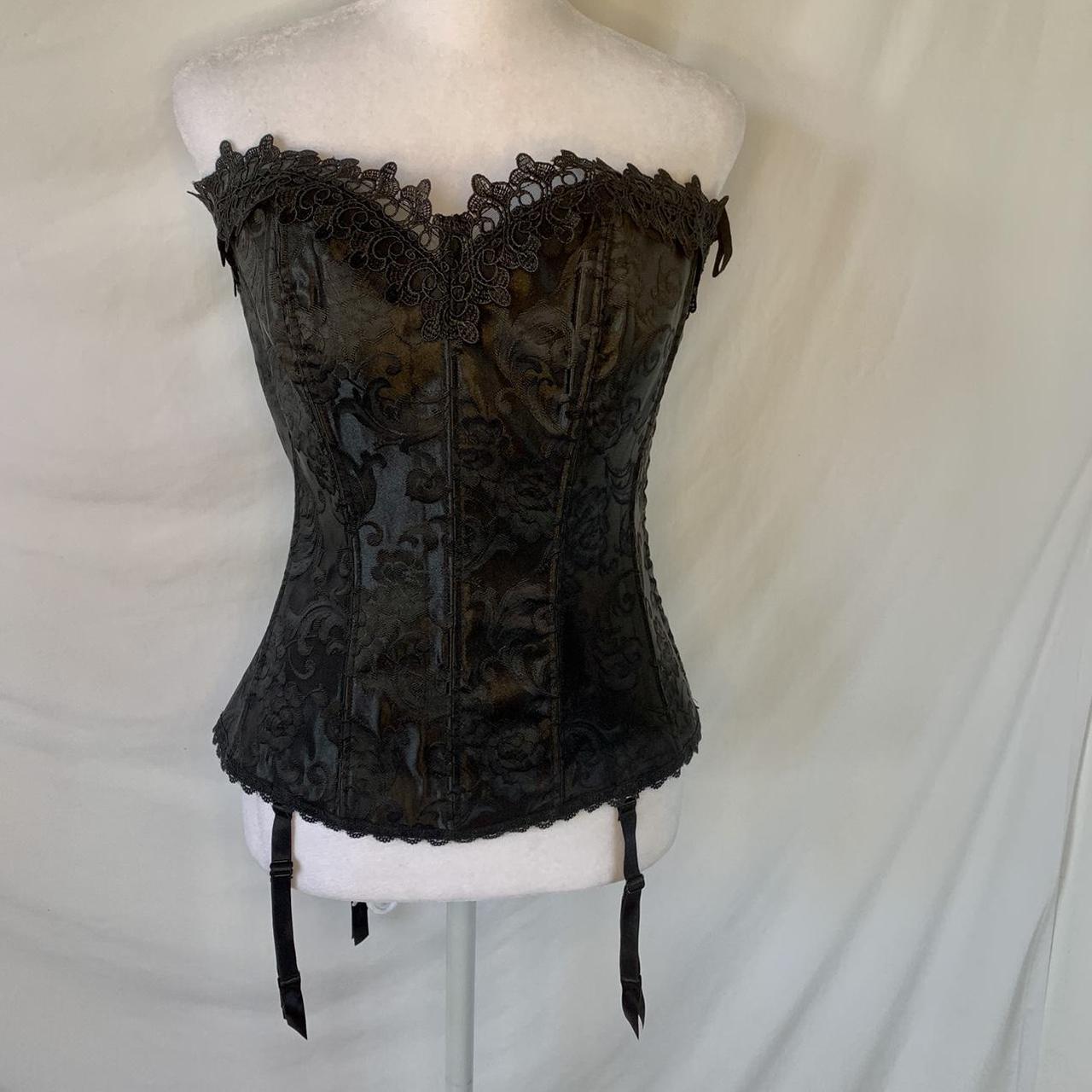 Frederick's of Hollywood Women's Black Corset