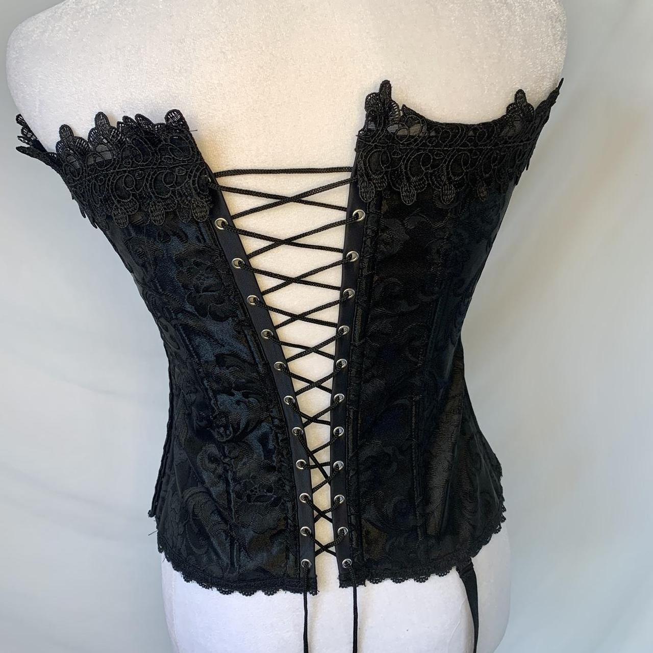 Frederick's of Hollywood Women's Black Corset (3)