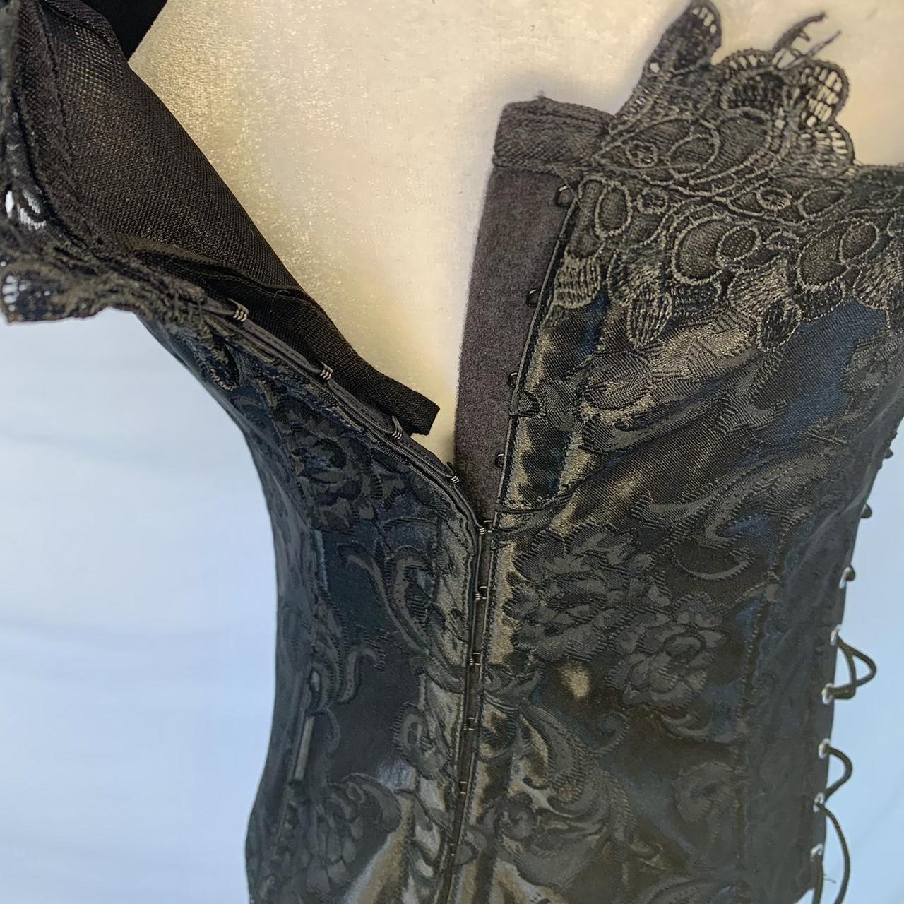 Frederick's of Hollywood Women's Black Corset (4)