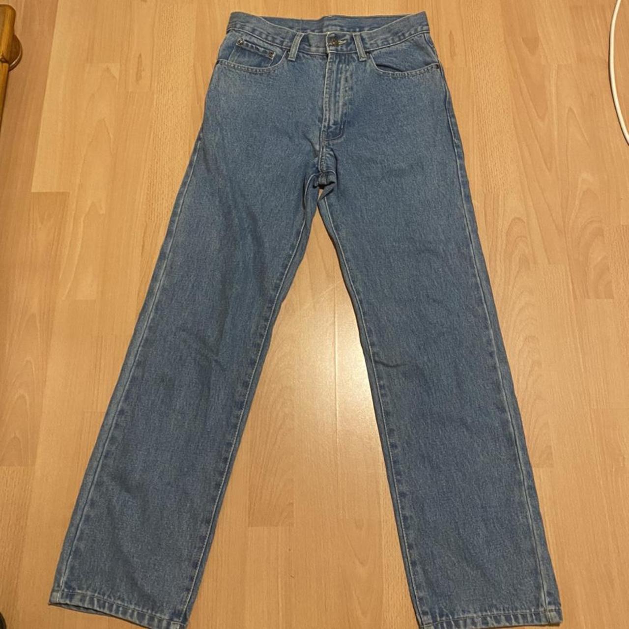 Classic Blue Baggy jeans Wardrobe... - Depop