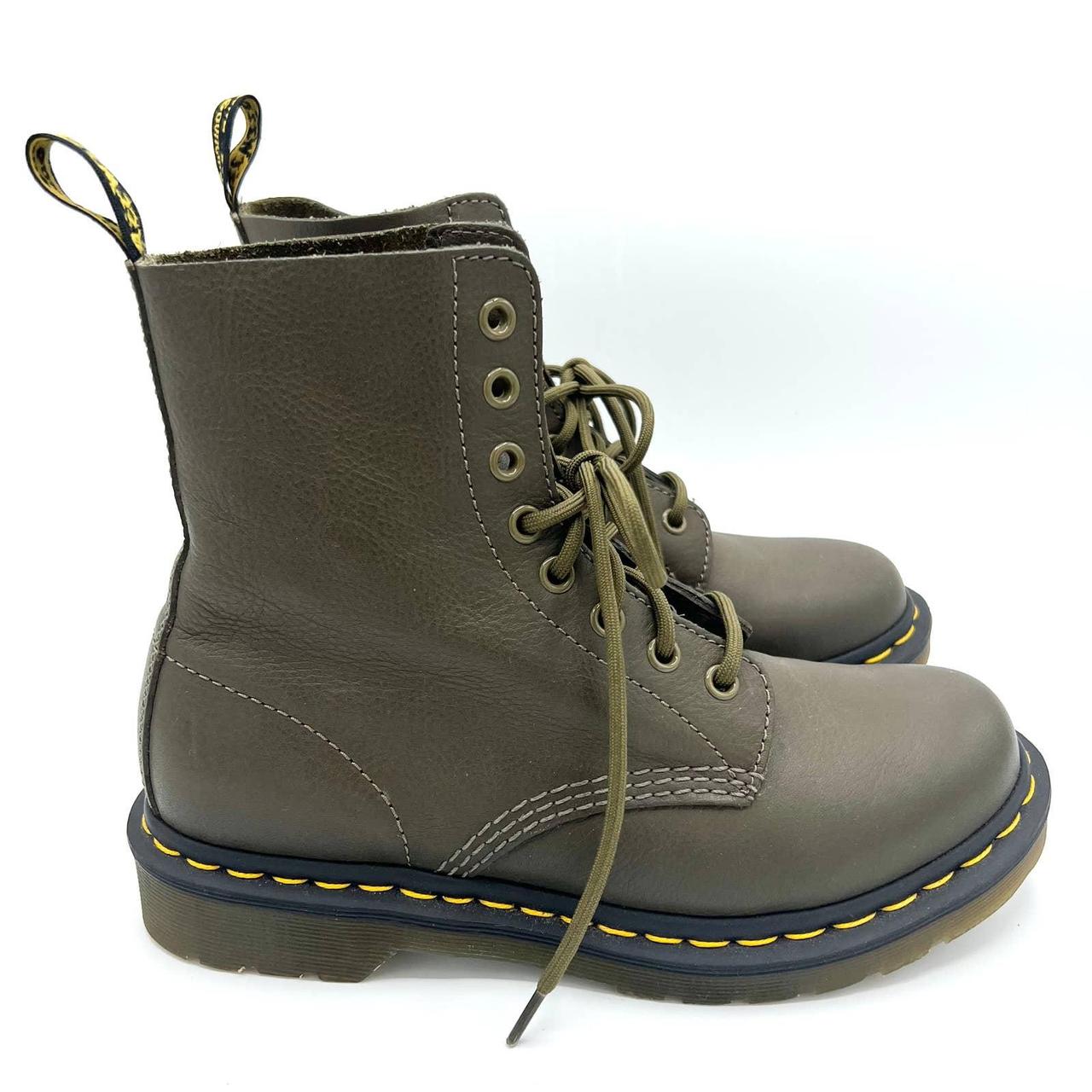 dr martens 1460 pascal wanama olive