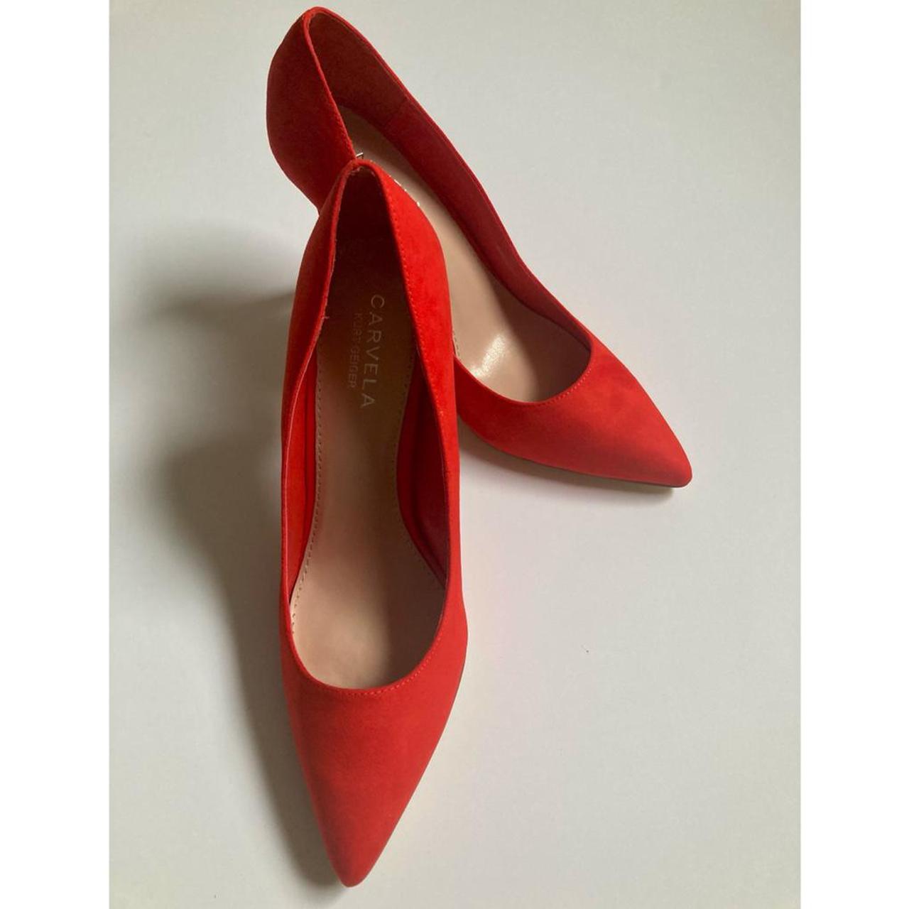 carvela suede heels