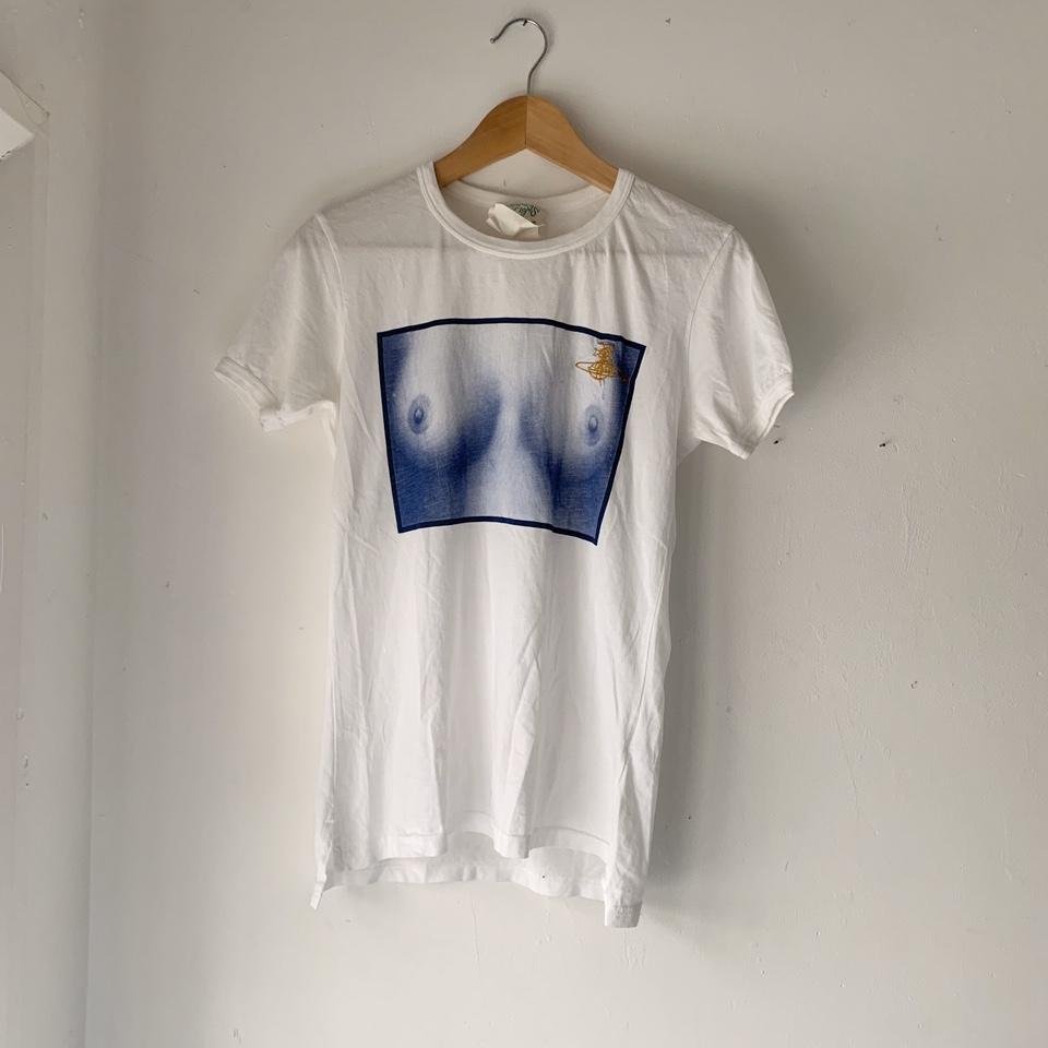 Tits Vivienne Westwood t-shirt! From the worlds end... - Depop