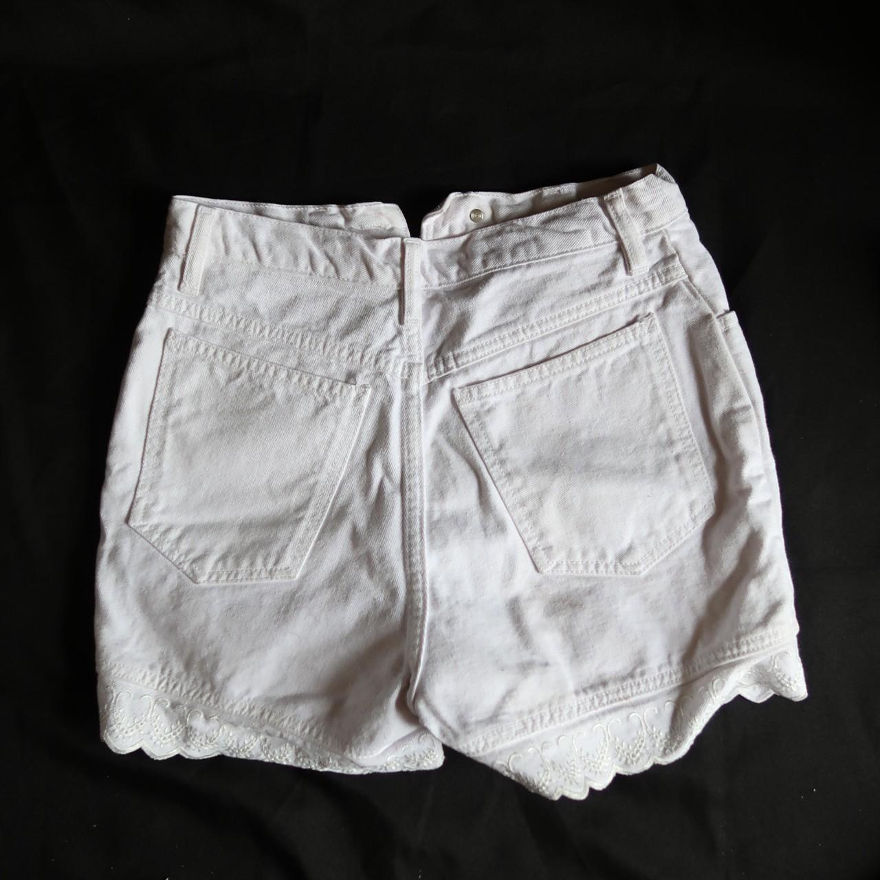 Women's White Shorts (2)