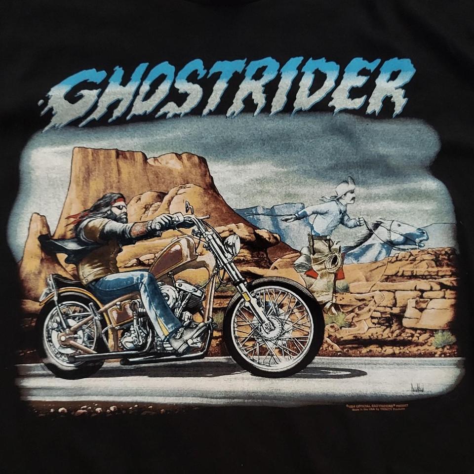 Vintage Easyriders Magazine T Shirt Hanes - Depop