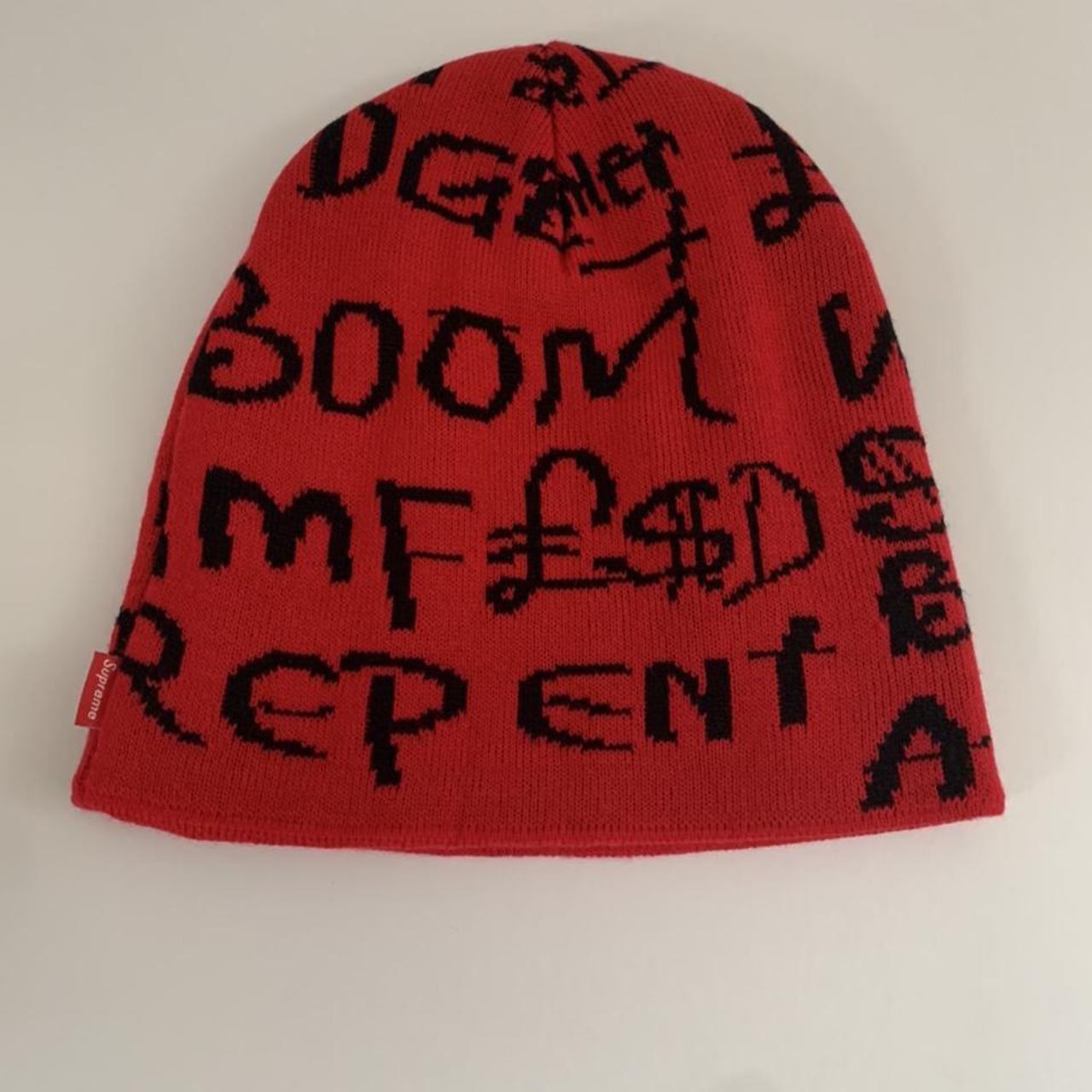 Red Supreme Beanie