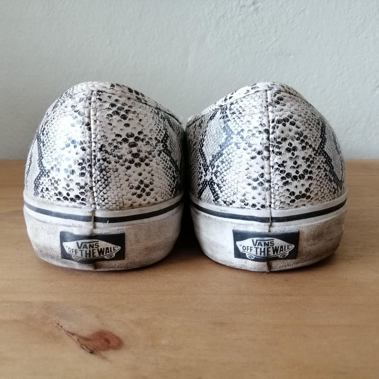 Vans hot sale snakeskin shoes