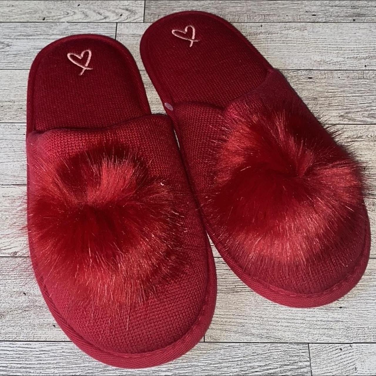 pom pom slippers victoria secret