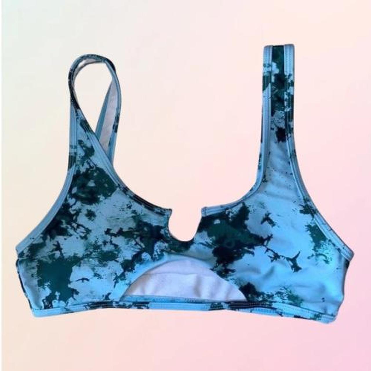 Product Image 1 - ZAFUL, Blue Marble Bikini Top,