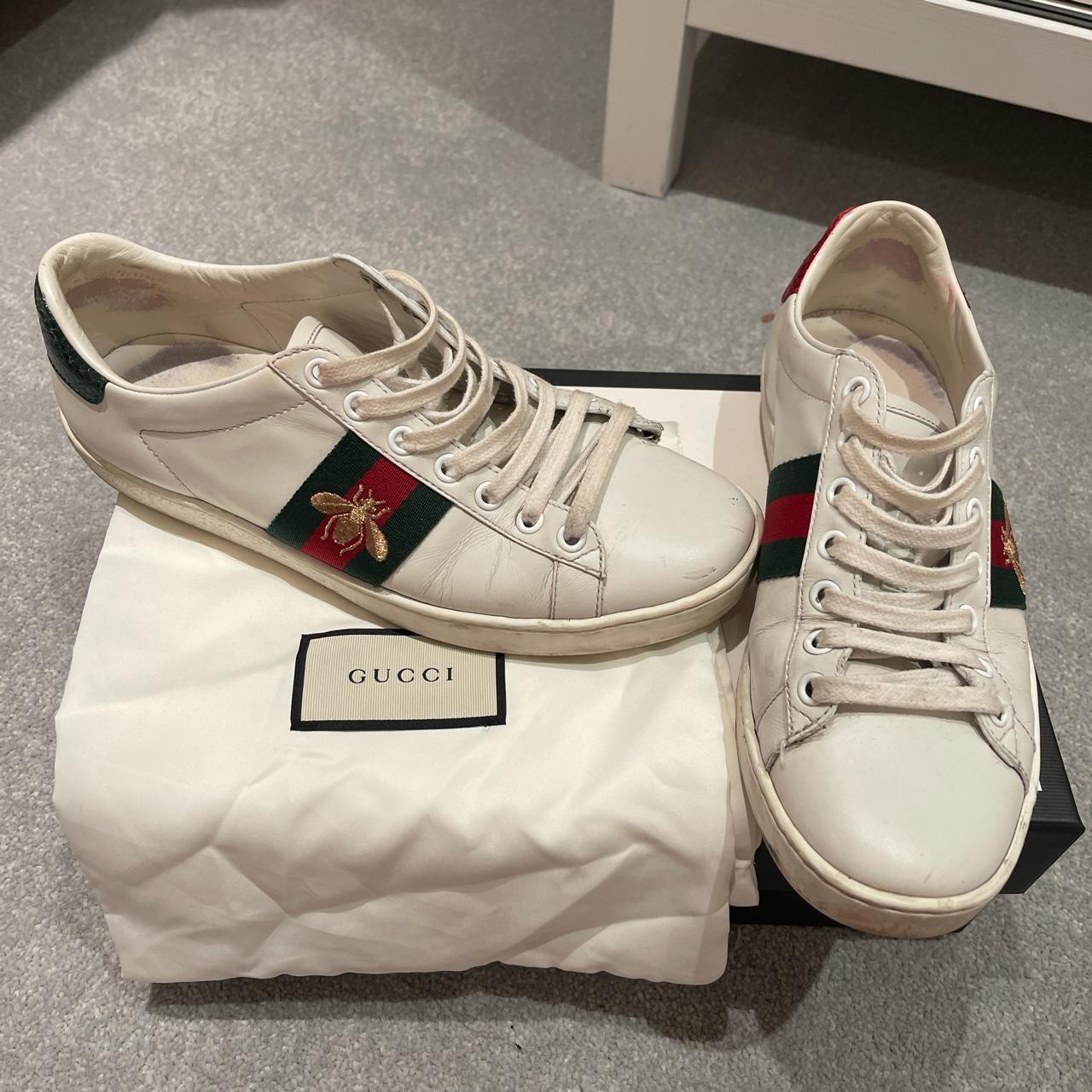 Gucci hot sale trainers used