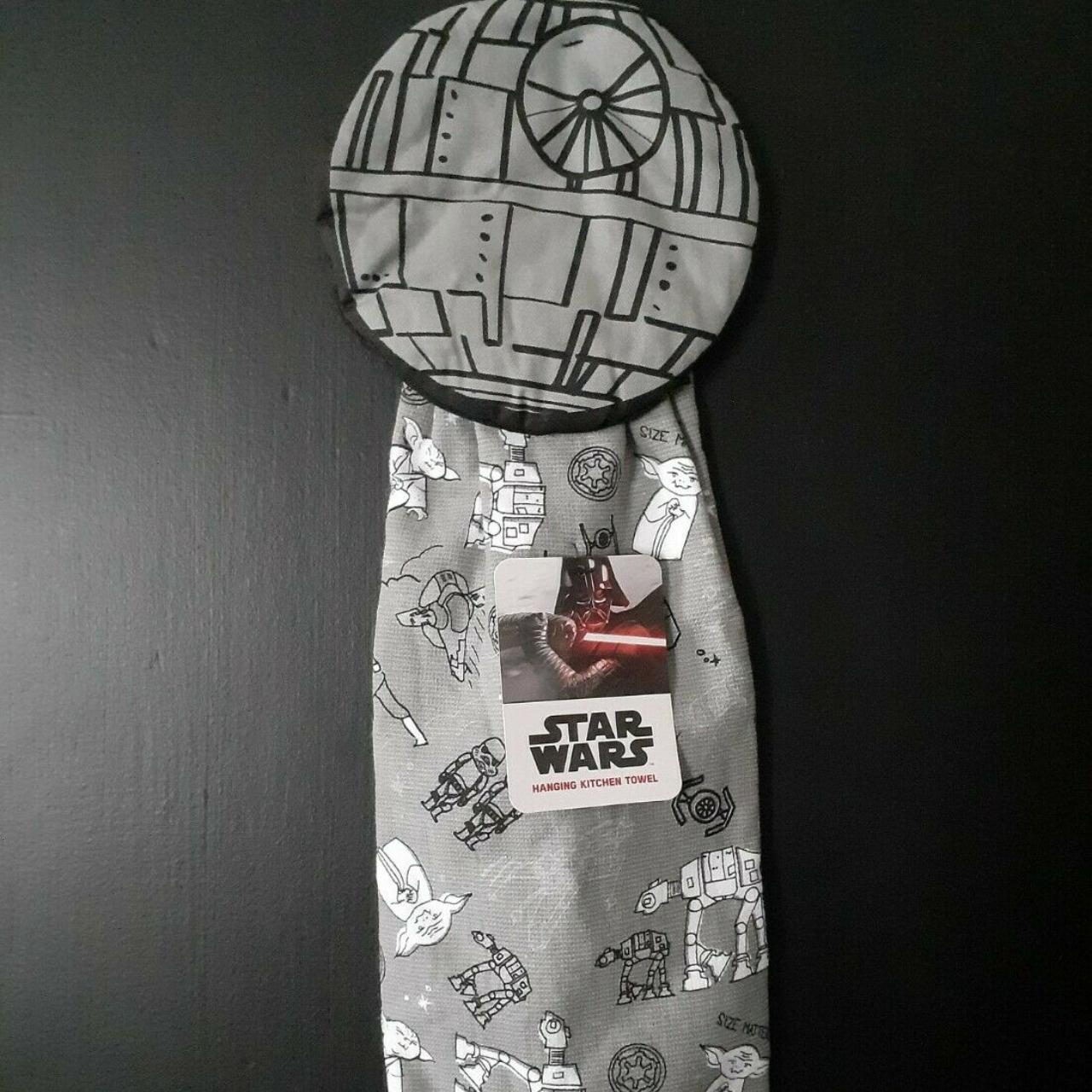 Star Wars Black and Grey Soft-furnishings-textiles | Depop