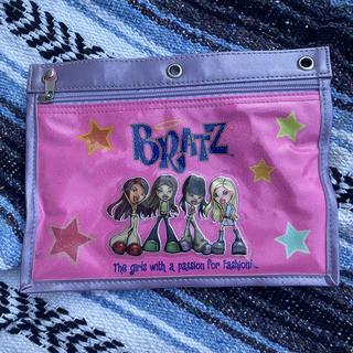 Vtg 00s Bratz Doll Jade Y2K Pencil Case / Make up Bag 