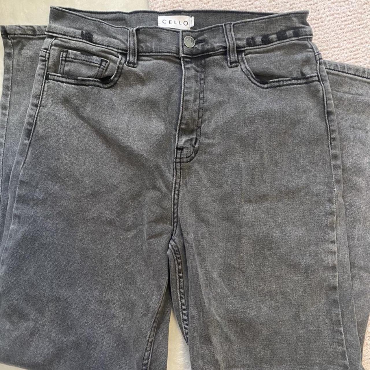 Product Image 1 - Straight leg grey denim jeans.